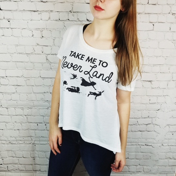 Disney Tops - Disney | Peter Pan Neverland Graphic Tee